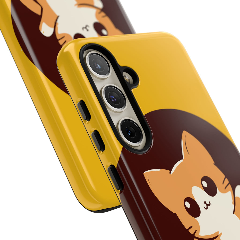 Cute Cat Phone Case | Tough Cases for Cat Lovers, Animal Design, Fun Gift, Unique Case, Durable Protection