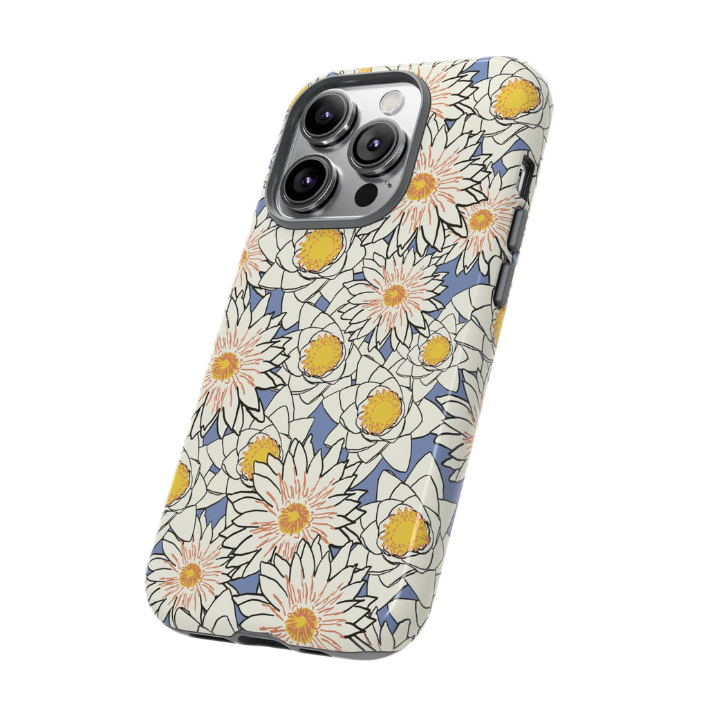 Stylish Phone Case, Floral Protective Cover, Gift for Nature Lovers, Trendy Tech Accessory, Customizable Phone Case