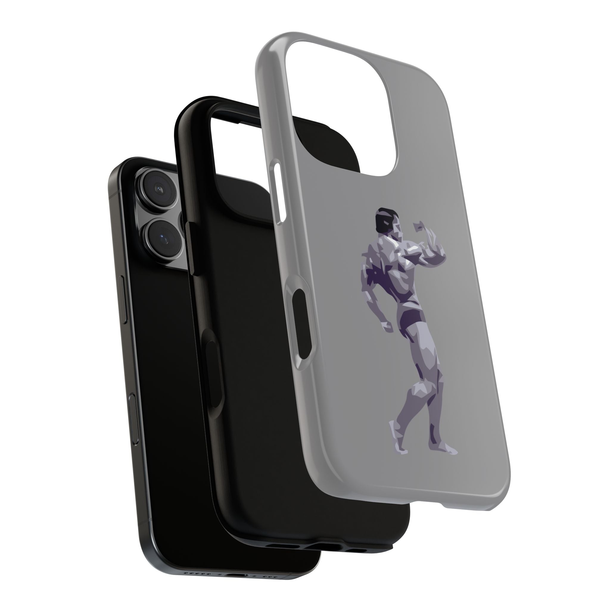 Muscle Man Phone Case - Tough Cases, Martial Arts Gift, Gym Lover Accessories, Inspirational Phone Cover, Unique Tech Gift