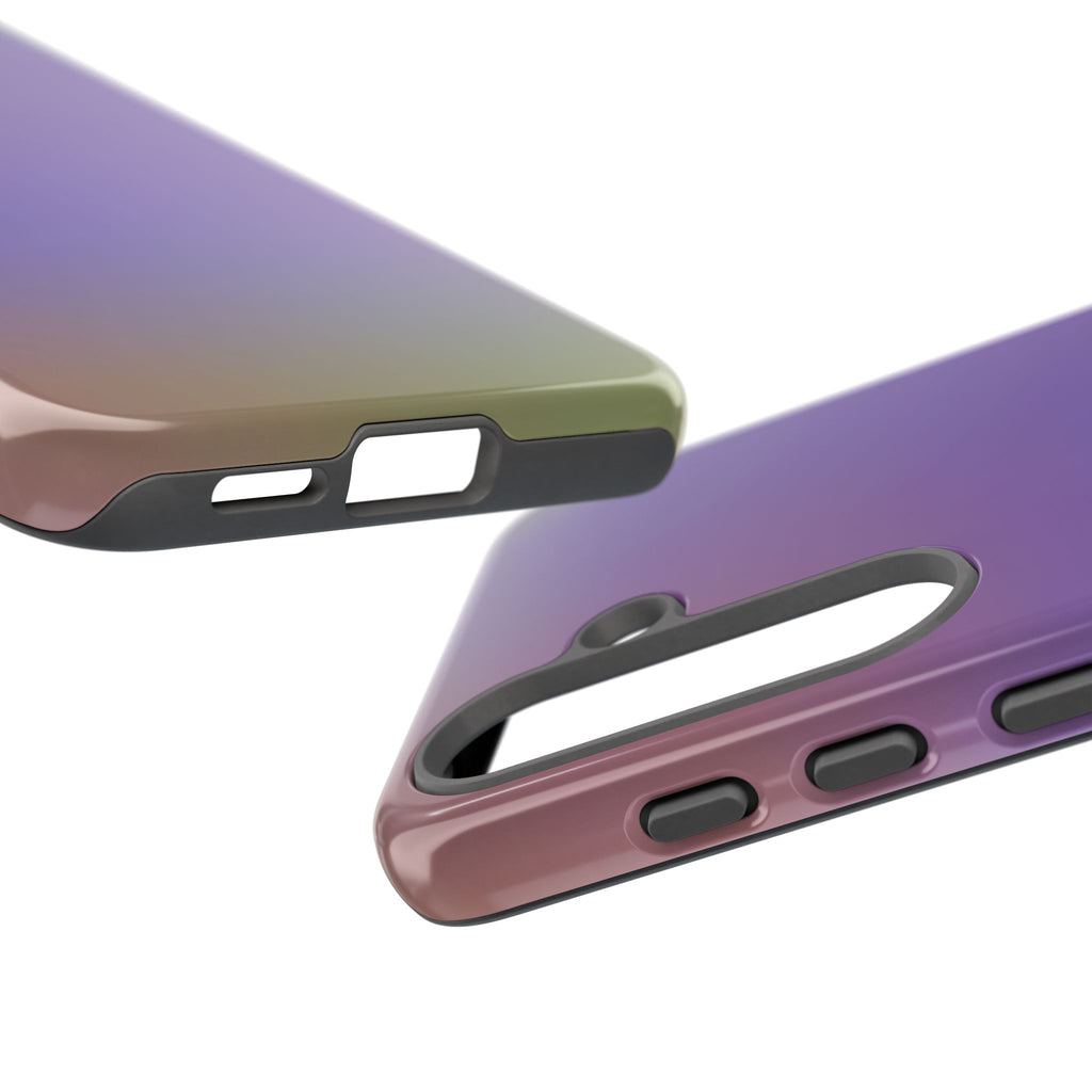 Colorful Phone Case, Tough Phone Cover, Gradient Design Case, Stylish Mobile Accessories, Unique Gift for Her