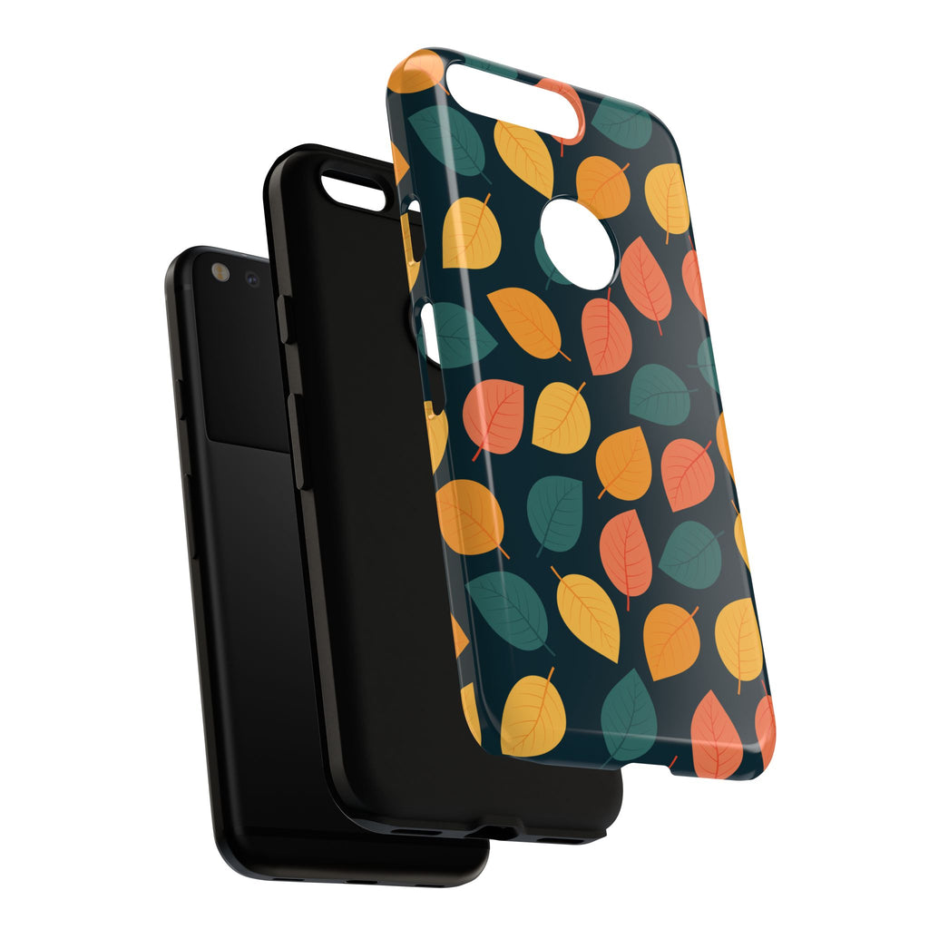 Autumn Leaves Phone Case - Protective Cell Phone Cover, Fall Aesthetic, Nature Lover Gift, Seasonal Accessories, Eco-Friendly Case