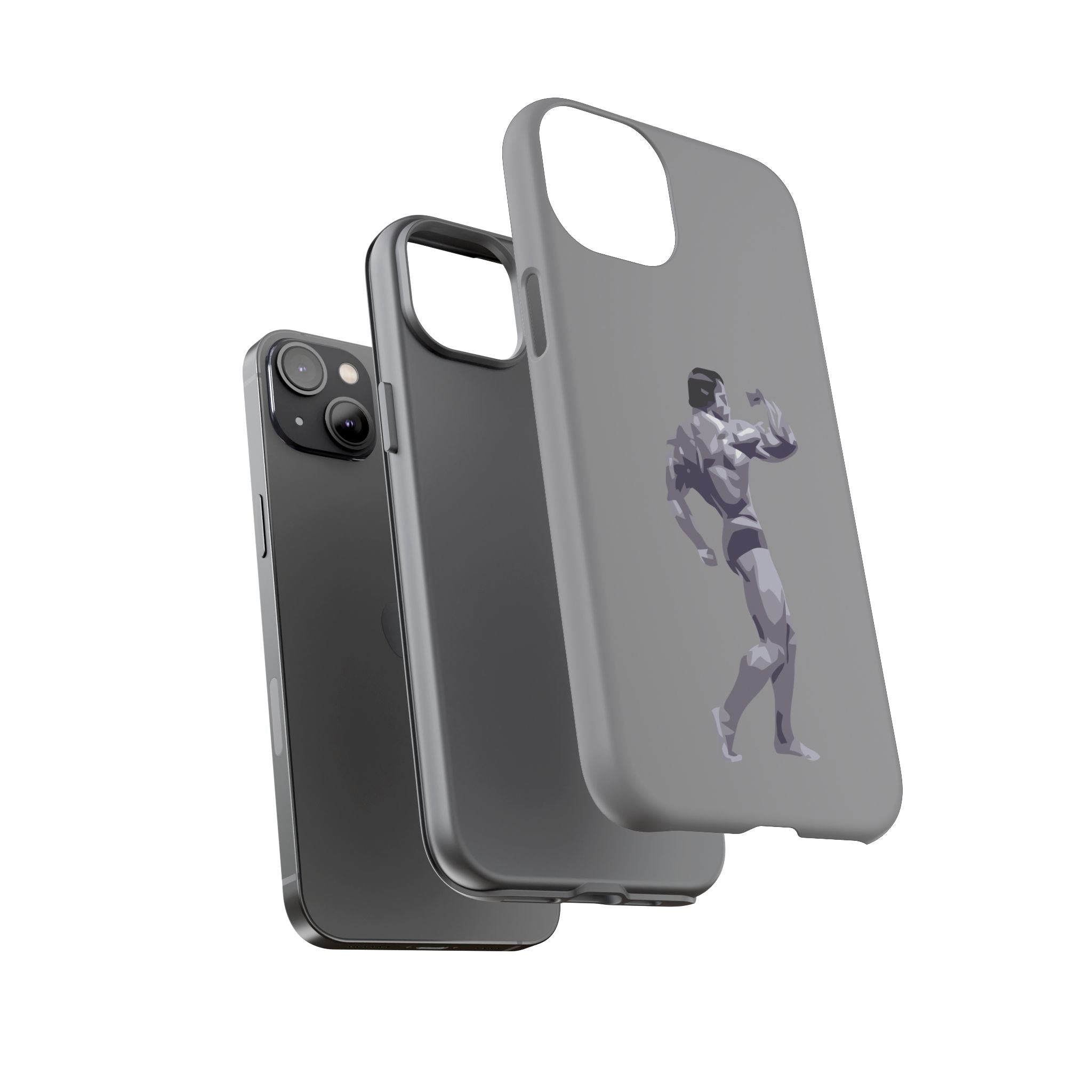 Muscle Man Phone Case - Tough Cases, Martial Arts Gift, Gym Lover Accessories, Inspirational Phone Cover, Unique Tech Gift