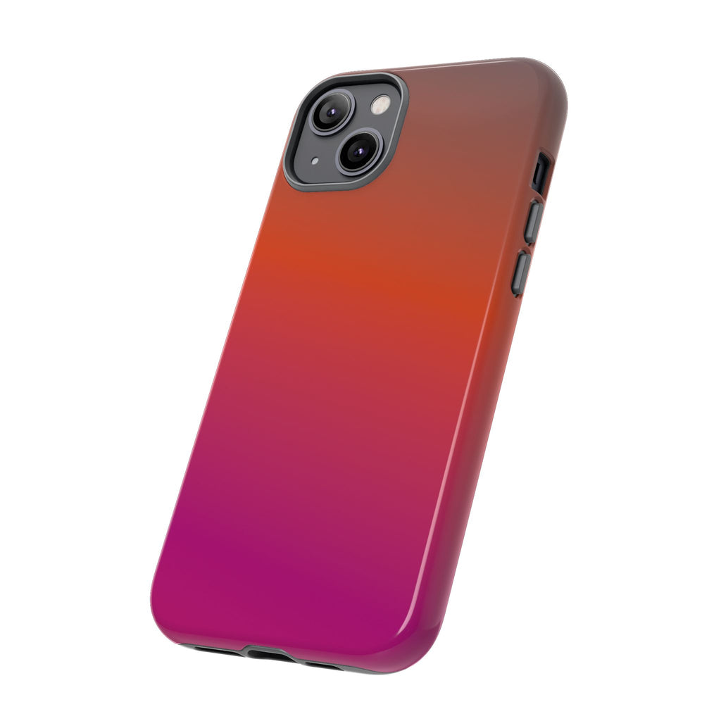 Gradient Phone Case, Custom Tough Case, Durable Phone Accessory, Vibrant Design, Gift for Tech Lovers, Birthday and Holiday Present