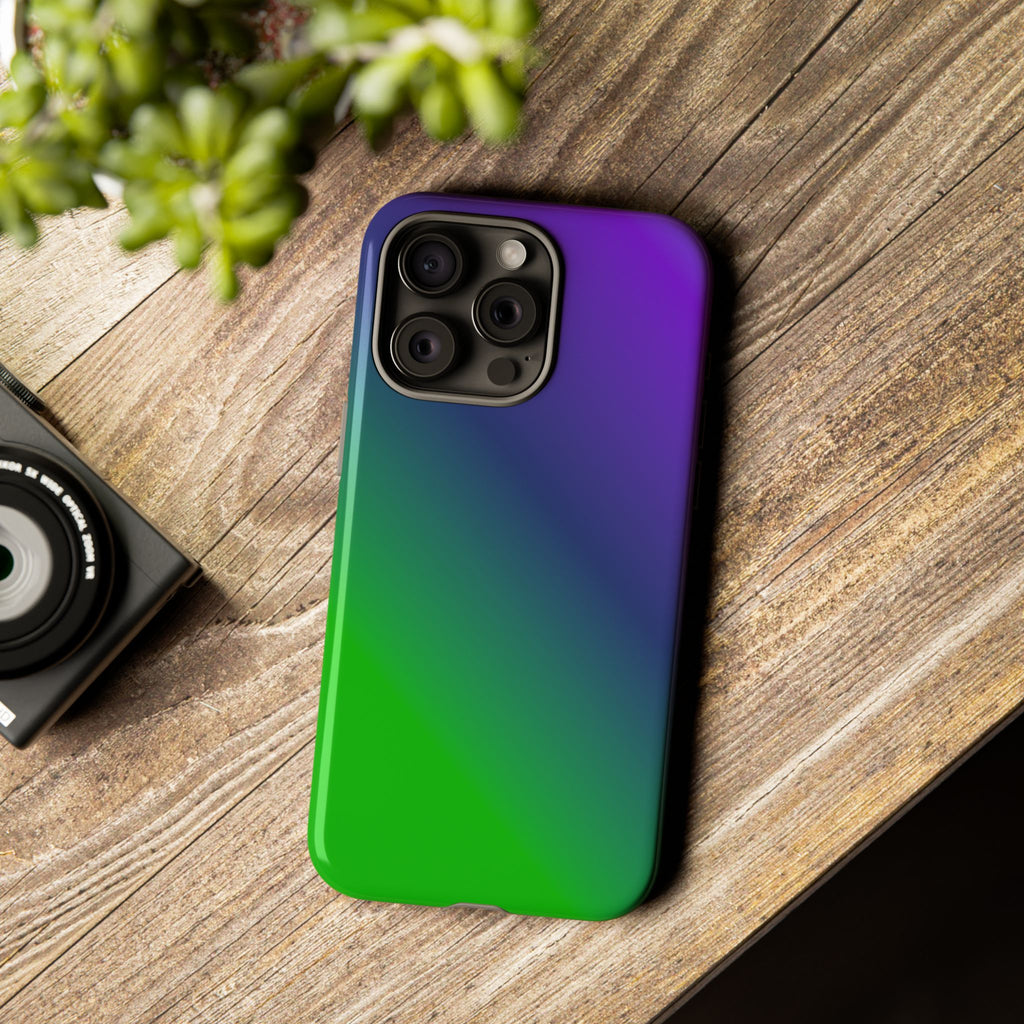 Gradient Phone Case - Stylish Tough Cases for Smartphone Protection, Colorful Phone Cover, Trendy Tech Accessory, Gift for Him/Her