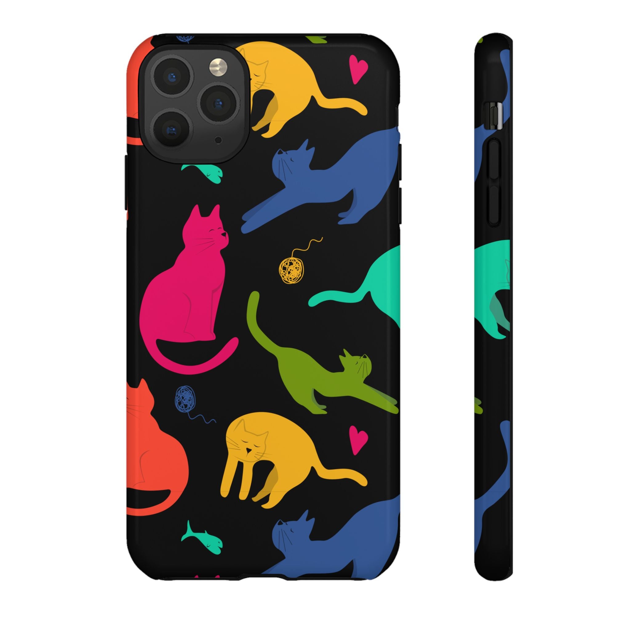 Colorful Cat Phone Case - Fun Pet Lover Accessory, Paw-some Gift for Cat Owners, Colorful Protective Cover, Cute Animal Phone [...]
