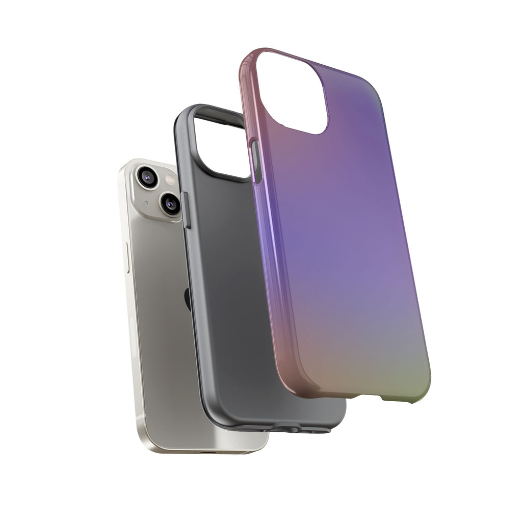Colorful Phone Case, Tough Phone Cover, Gradient Design Case, Stylish Mobile Accessories, Unique Gift for Her