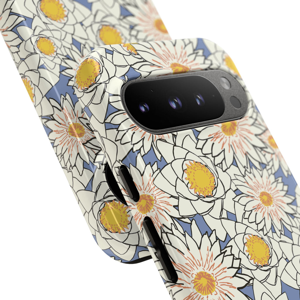 Stylish Phone Case, Floral Protective Cover, Gift for Nature Lovers, Trendy Tech Accessory, Customizable Phone Case