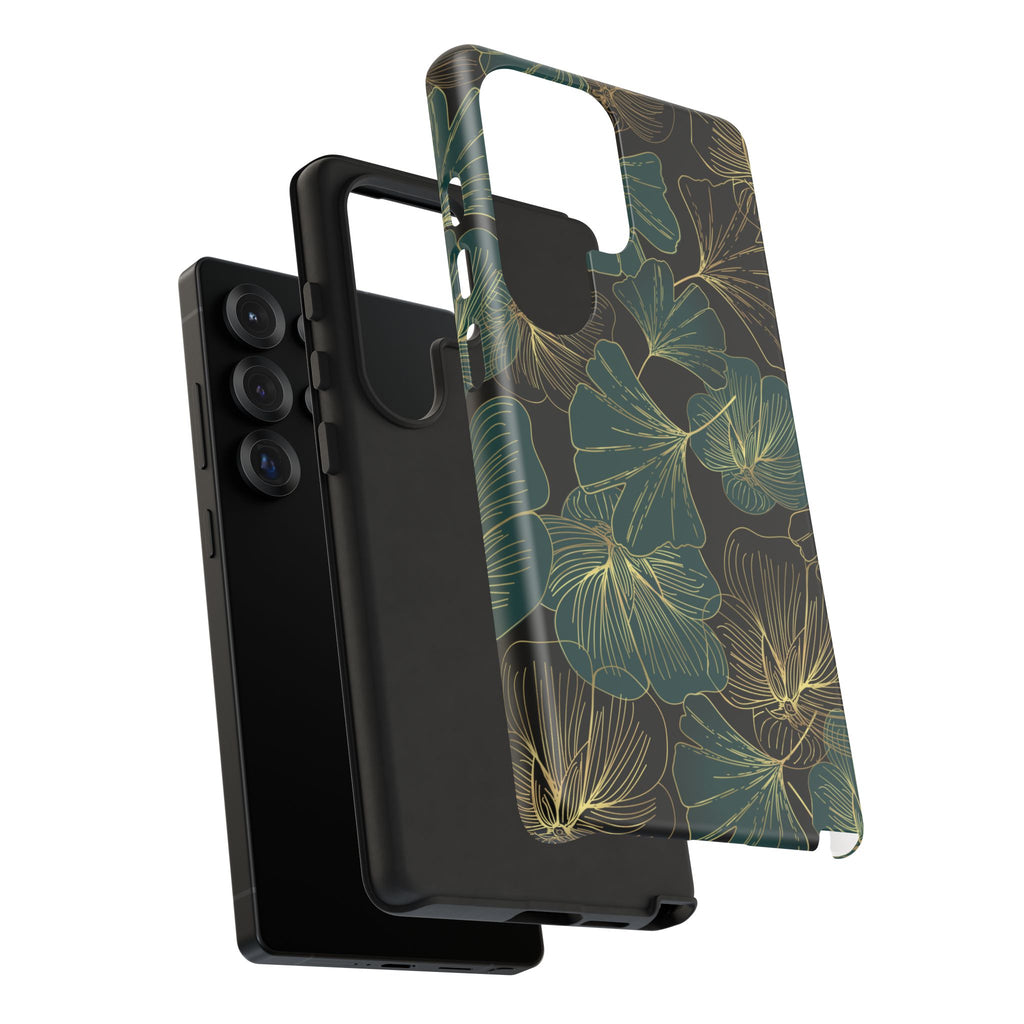 Floral Phone Case - Tough Cases, Protective Cover, Stylish Accessory, Gift for Her, Nature-Inspired Design