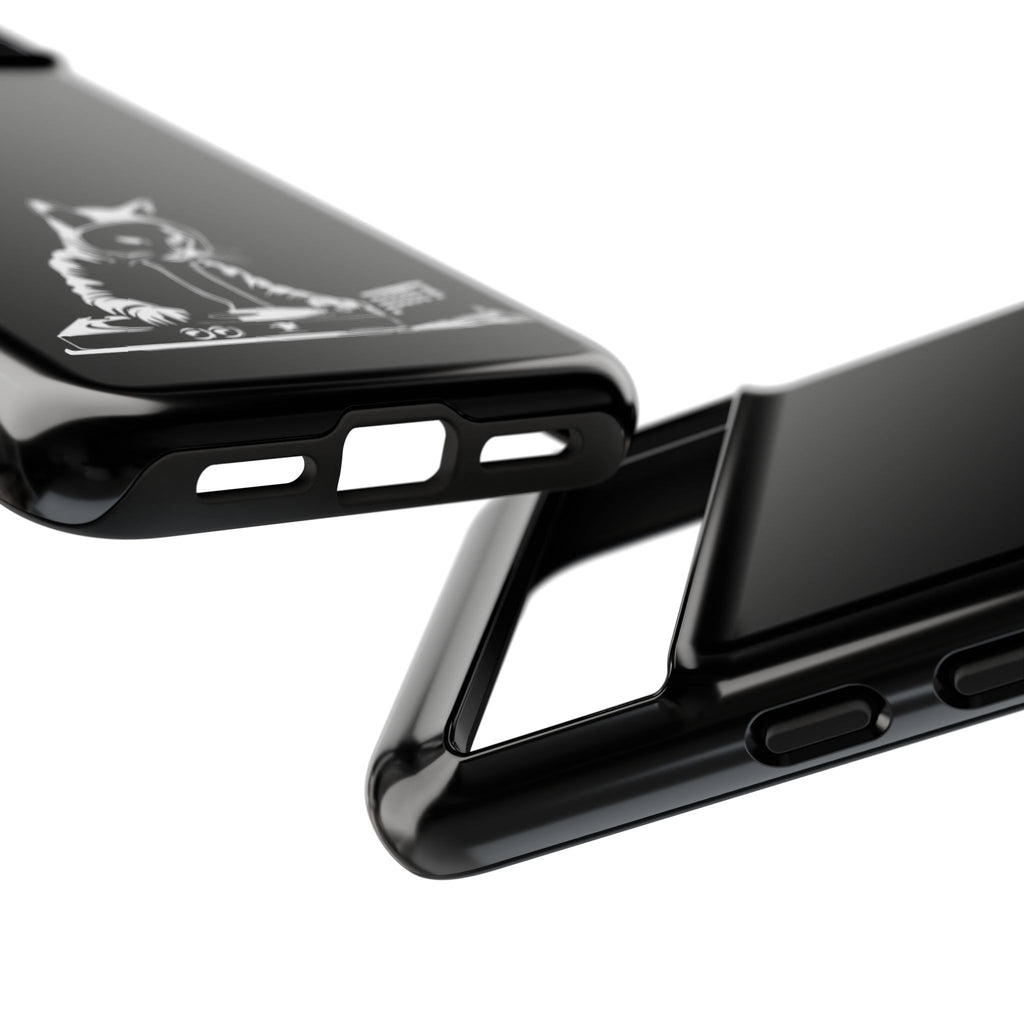 Cat DJ Phone Case | Stylish Tough Cases for Music Lovers, Gift for Cat Owners, Unique Phone Accessory, Cool Tech Gear