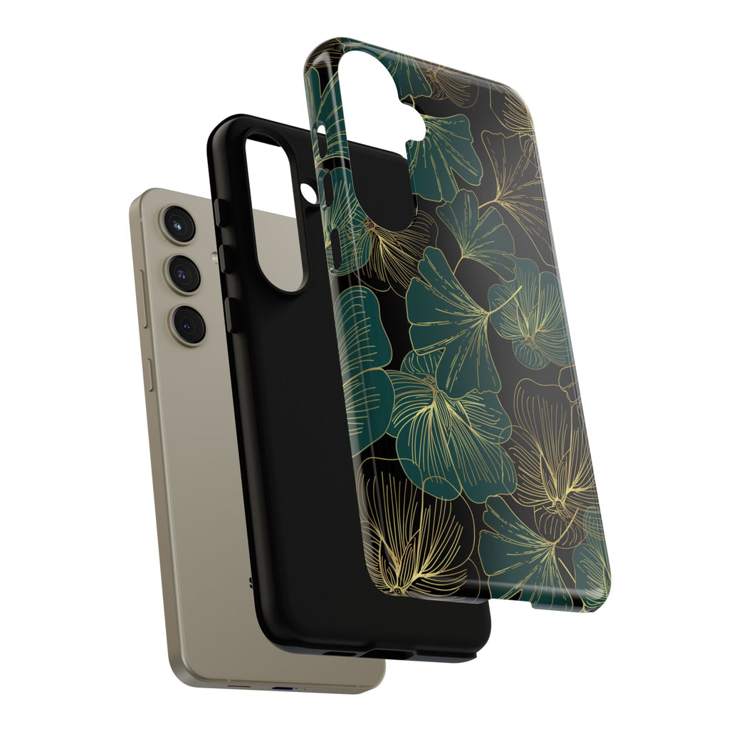 Floral Phone Case - Tough Cases, Protective Cover, Stylish Accessory, Gift for Her, Nature-Inspired Design