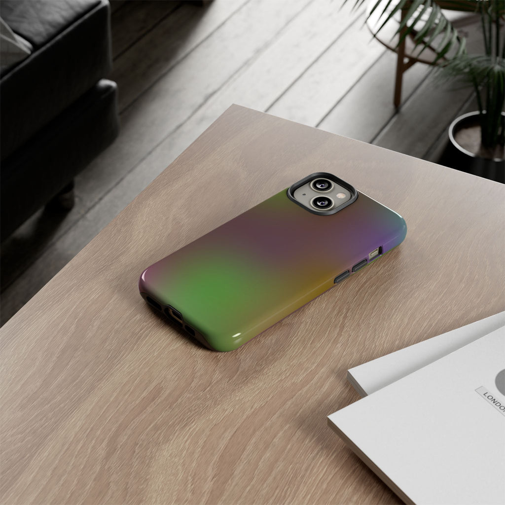 Colorful Gradient Phone Case, Tough Cases for Protection, Stylish Mobile Cover, Unique Gift, Modern Tech Accessory