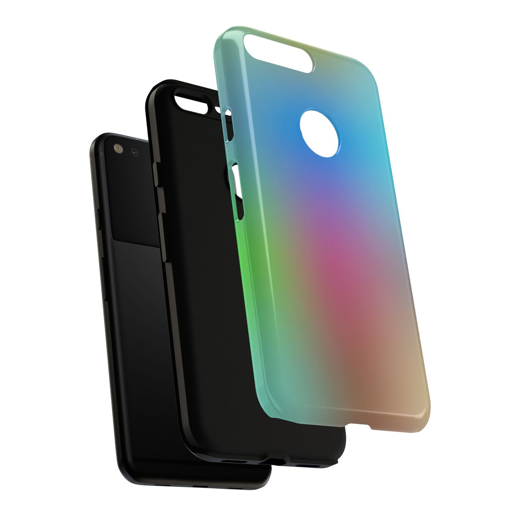 Colorful Mobile Phone Case, Unique Phone Cover, Stylish Phone Protector, Gift for Tech Lovers, Trendy Accessory