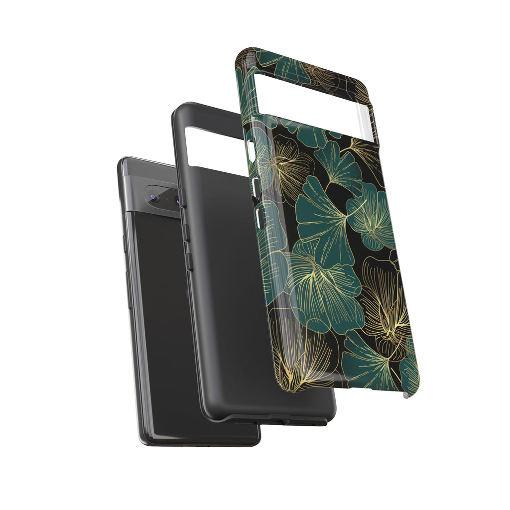 Floral Phone Case - Tough Cases, Protective Cover, Stylish Accessory, Gift for Her, Nature-Inspired Design