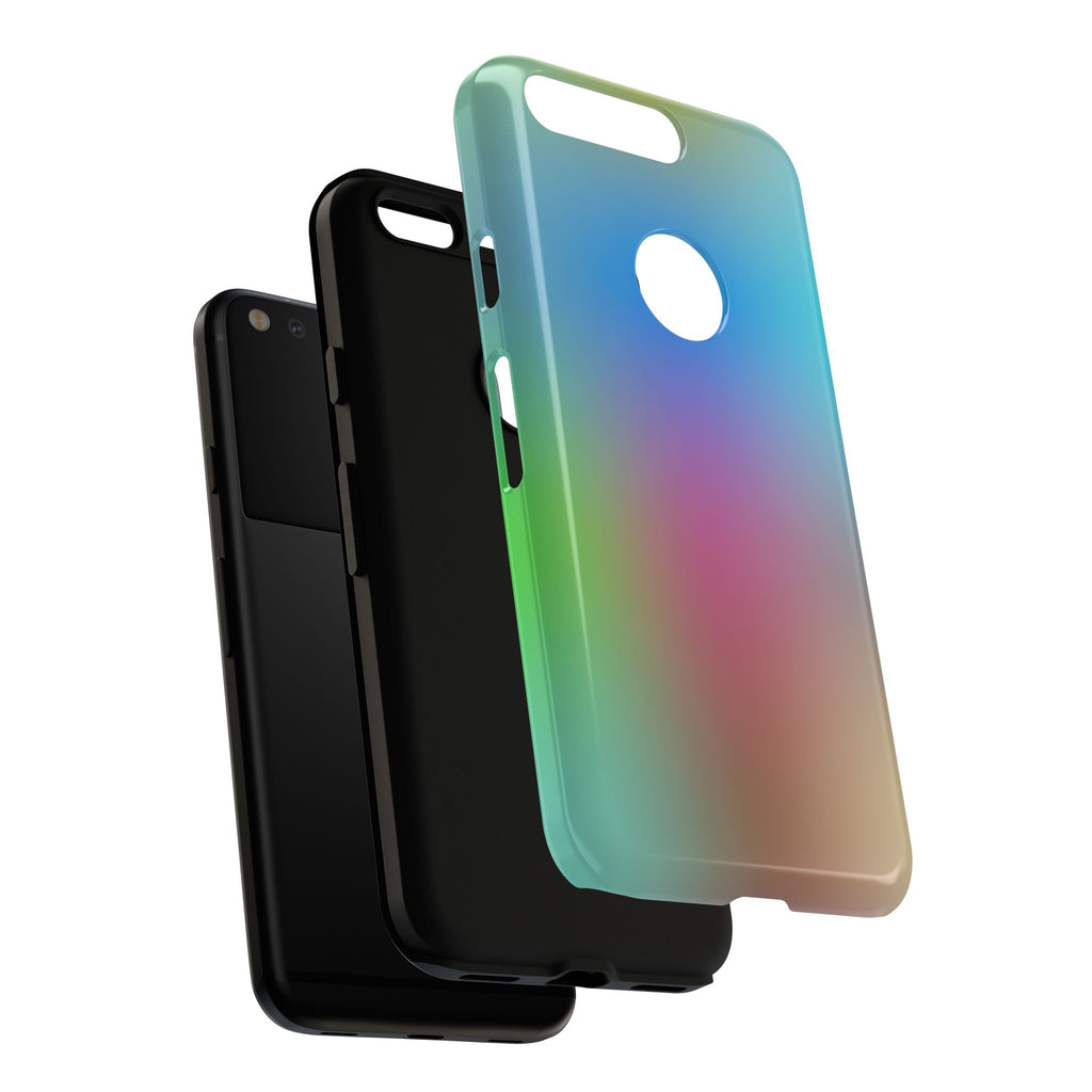 Colorful Mobile Phone Case, Unique Phone Cover, Stylish Phone Protector, Gift for Tech Lovers, Trendy Accessory