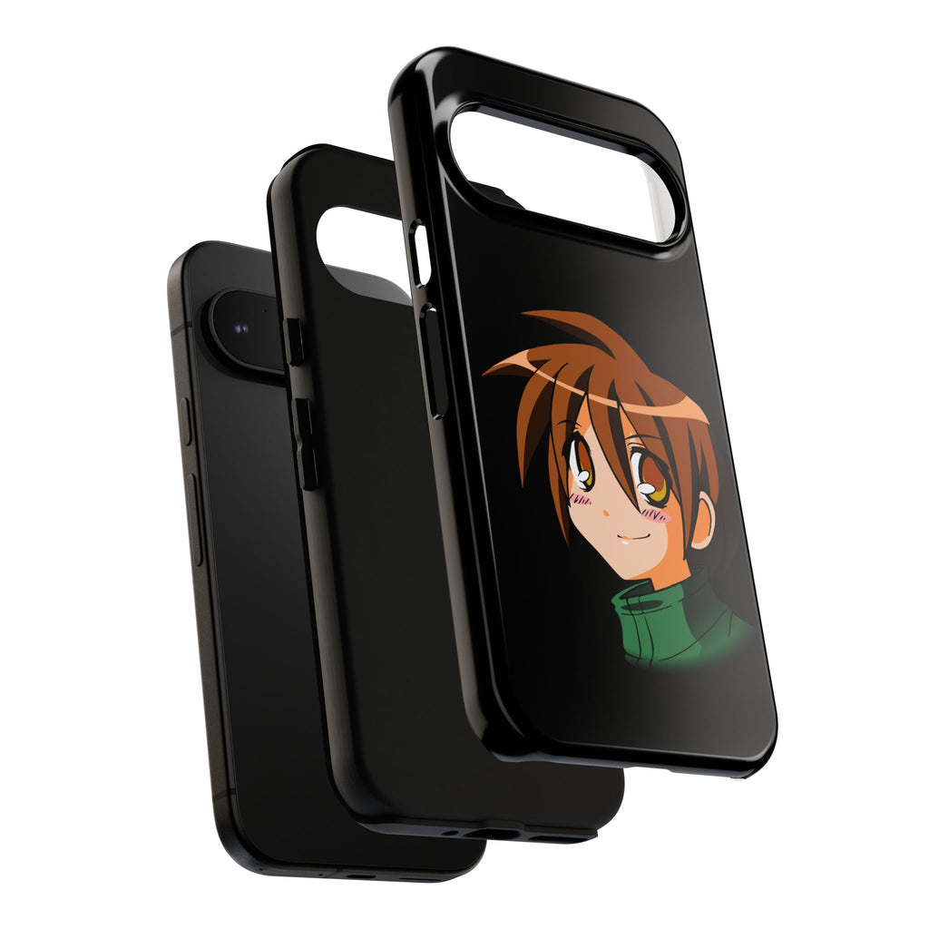 Anime Character Phone Case, Cute Phone Cover, Tough Cases for Teens, Customizable Gift, Geeky Accessories