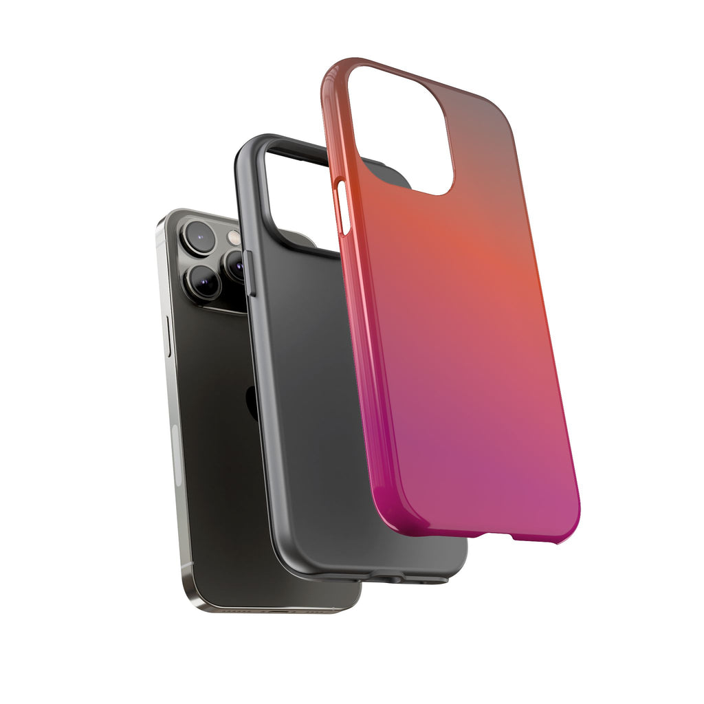 Gradient Phone Case, Custom Tough Case, Durable Phone Accessory, Vibrant Design, Gift for Tech Lovers, Birthday and Holiday Present