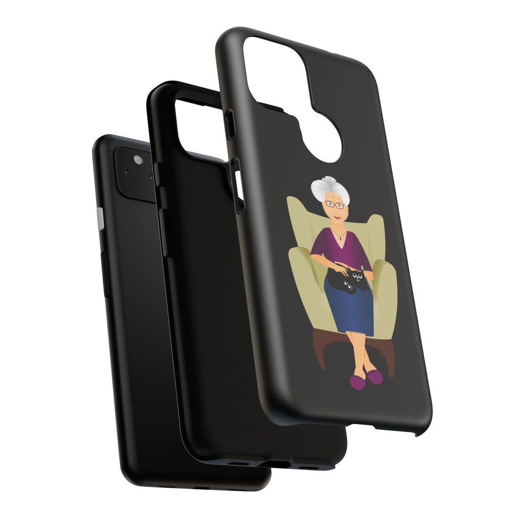 Grandma Phone Case, Tough Phone Cover for Grandparents, Durable Case for Seniors, Unique Gift for Grandmother, Personalized Tech Accessory