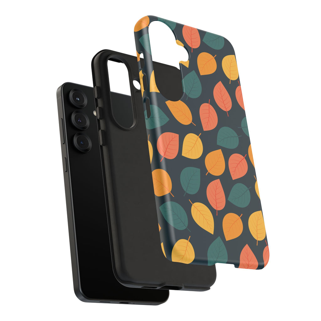 Autumn Leaves Phone Case - Protective Cell Phone Cover, Fall Aesthetic, Nature Lover Gift, Seasonal Accessories, Eco-Friendly Case