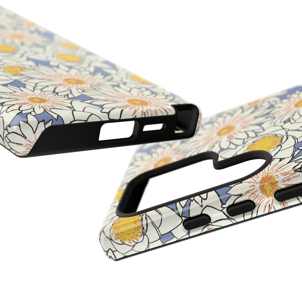 Stylish Phone Case, Floral Protective Cover, Gift for Nature Lovers, Trendy Tech Accessory, Customizable Phone Case