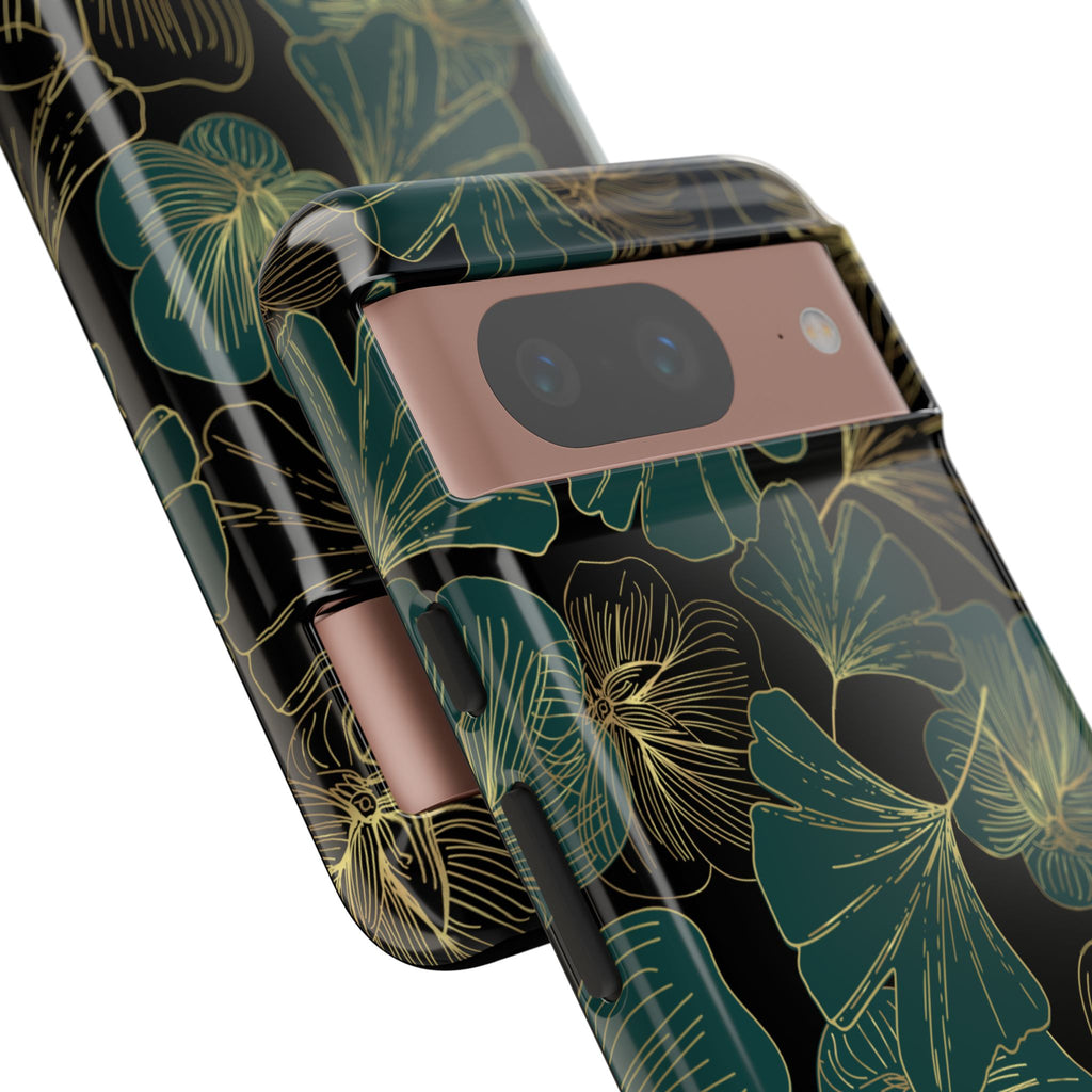 Floral Phone Case - Tough Cases, Protective Cover, Stylish Accessory, Gift for Her, Nature-Inspired Design