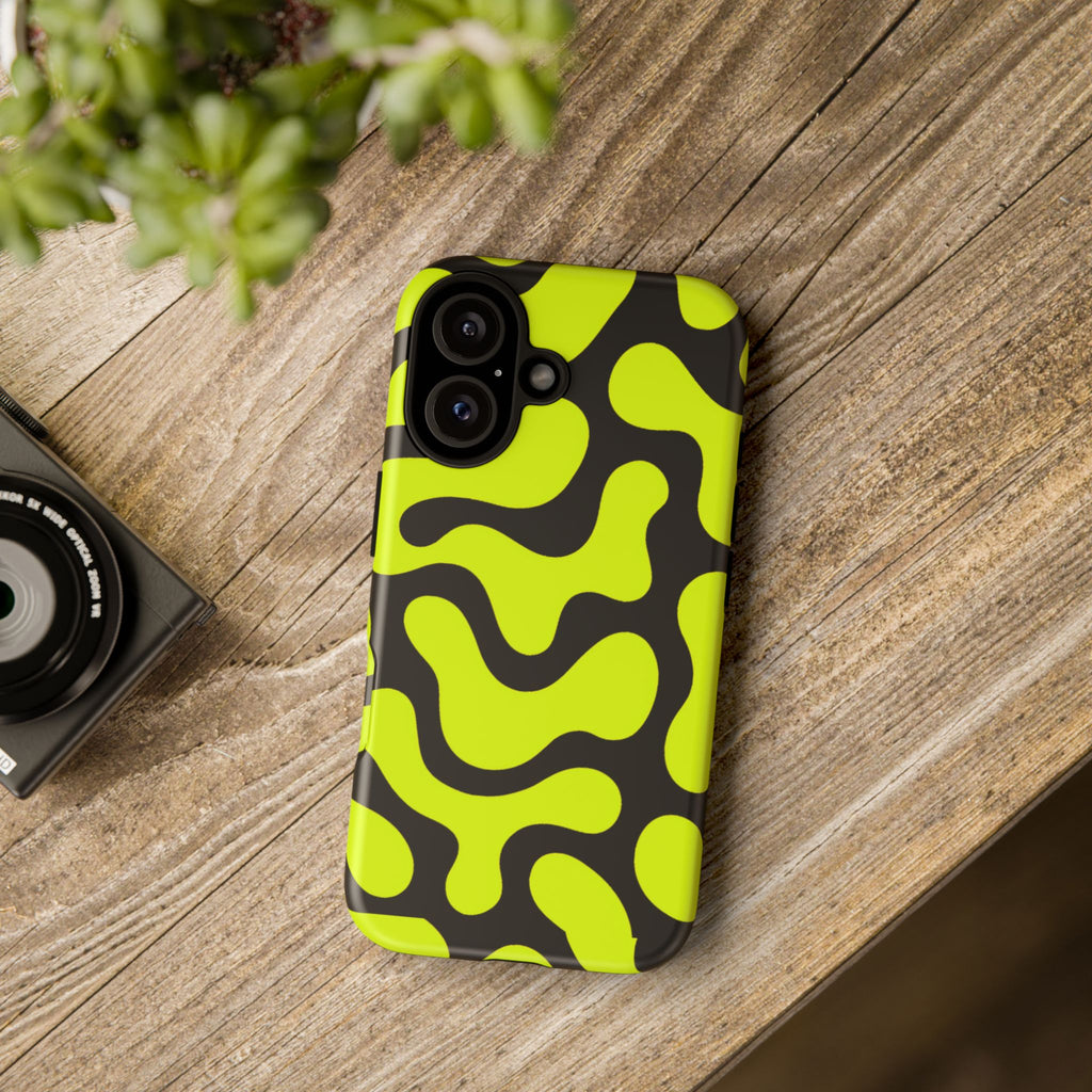 Bold Pattern Phone Case, Stylish Protective Cover, Unique Gift for Tech Lovers, Trendy Mobile Accessory, Rejuvenate Your Style
