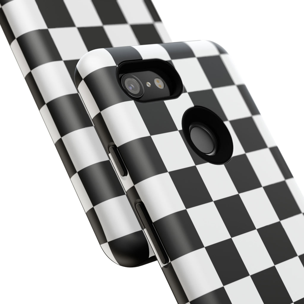 Stylish Checkered Phone Case | Trendy Protective Cover for iPhone, Gift for Teens, Fashion Accessory, Unique Design for All Occasions