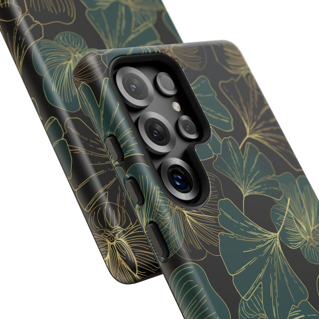 Floral Phone Case - Tough Cases, Protective Cover, Stylish Accessory, Gift for Her, Nature-Inspired Design