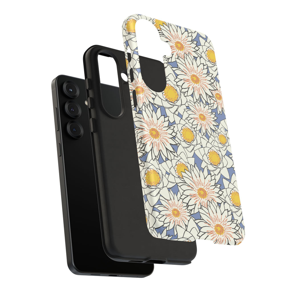 Stylish Phone Case, Floral Protective Cover, Gift for Nature Lovers, Trendy Tech Accessory, Customizable Phone Case