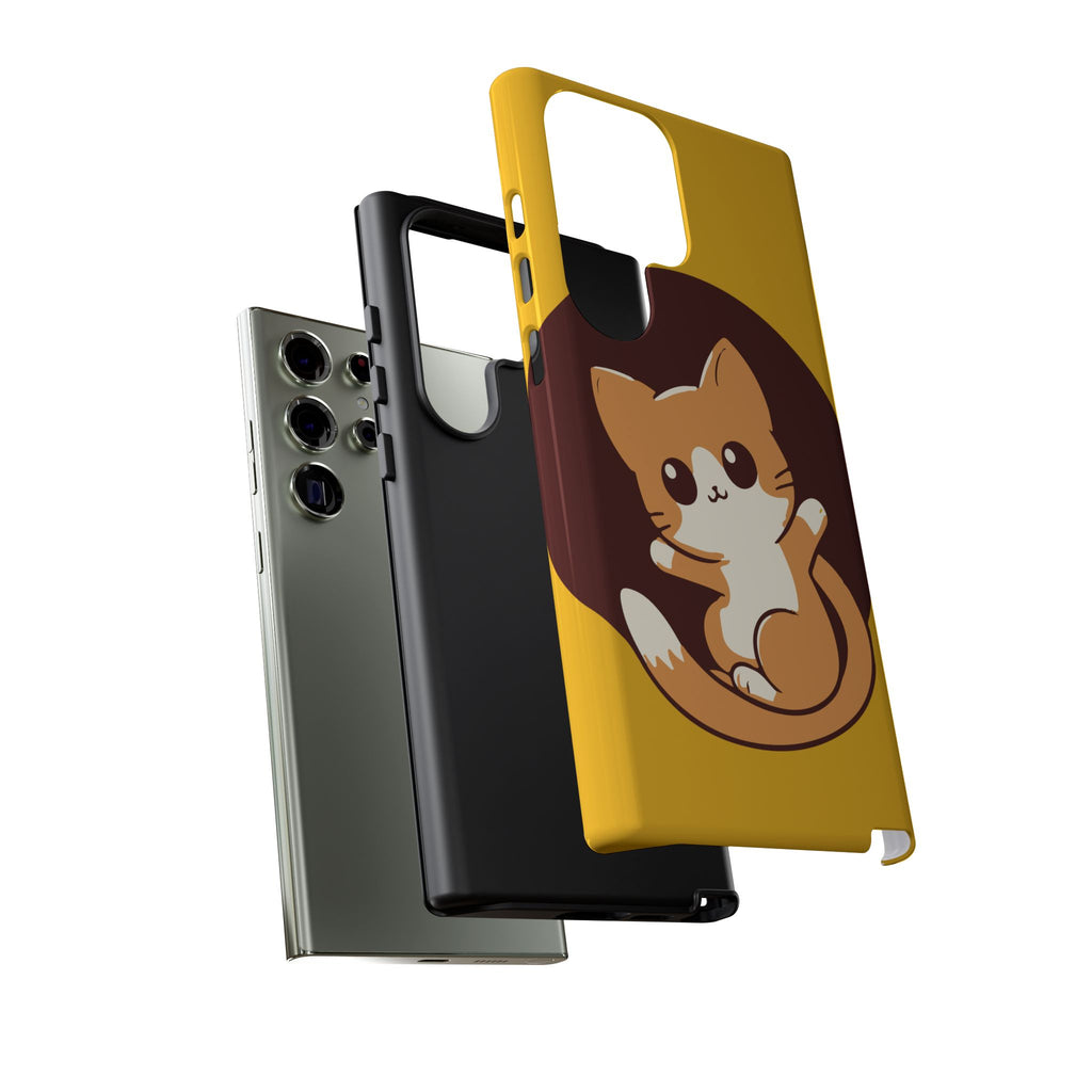 Cute Cat Phone Case | Tough Cases for Cat Lovers, Animal Design, Fun Gift, Unique Case, Durable Protection