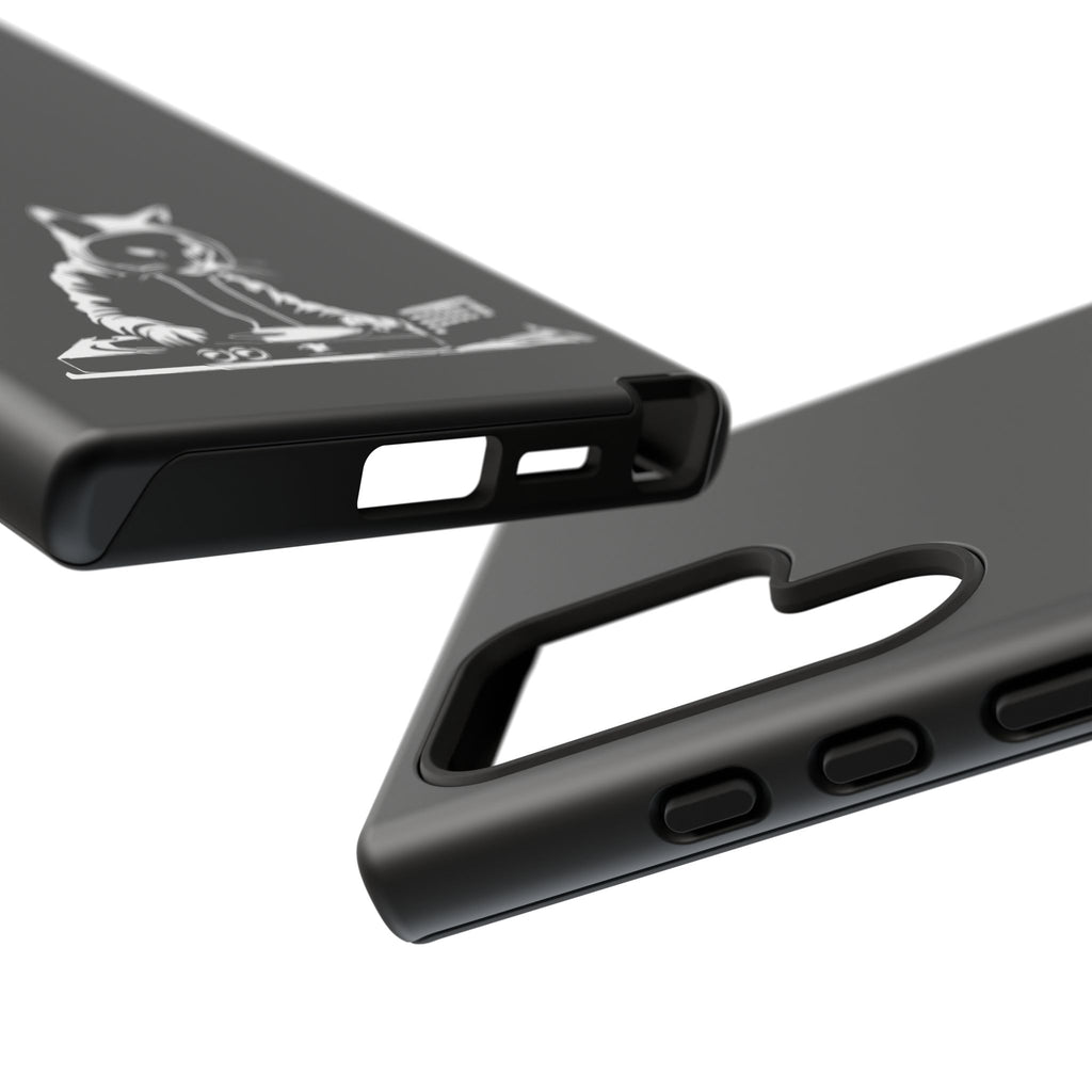 Cat DJ Phone Case | Stylish Tough Cases for Music Lovers, Gift for Cat Owners, Unique Phone Accessory, Cool Tech Gear