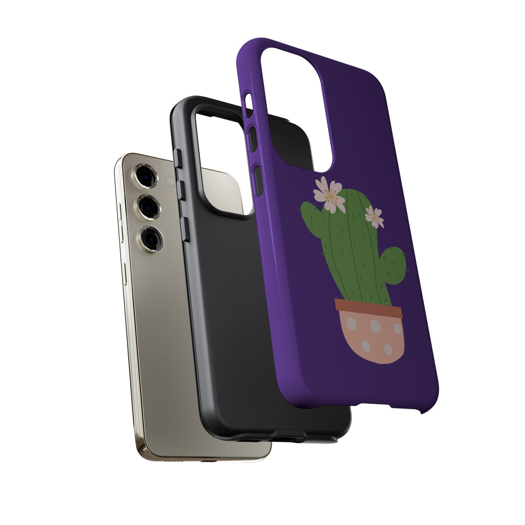 Cactus Phone Case, Tough Cases, Cute Floral, Trending Design, Unique Gift, Phone Accessories, Summer Vibe, Nature Lover