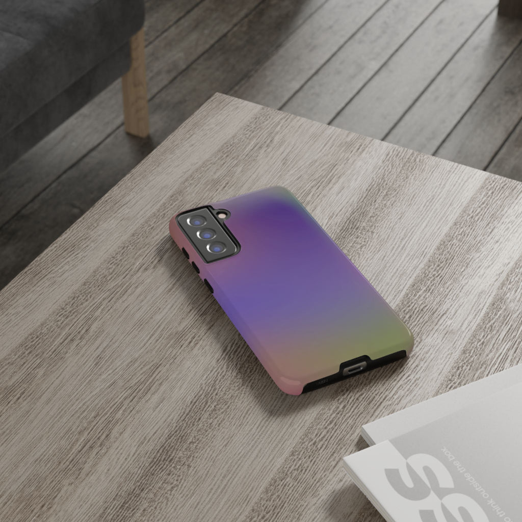 Colorful Phone Case, Tough Phone Cover, Gradient Design Case, Stylish Mobile Accessories, Unique Gift for Her