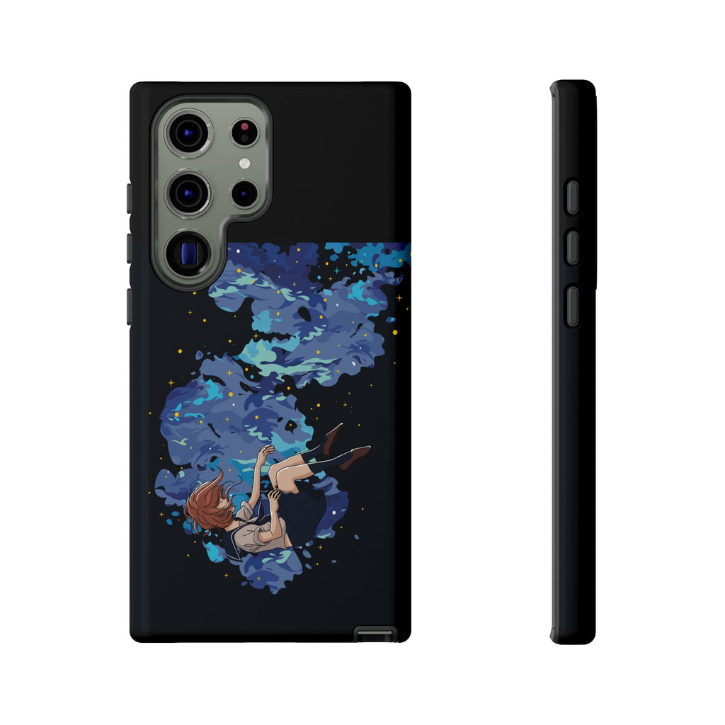 Tough Cases Phone Case - Artistic Galaxy Design, Cute Sleeve for Teens, Gift for Students, Unique Mobile Accessory, Trendy Tech Protection