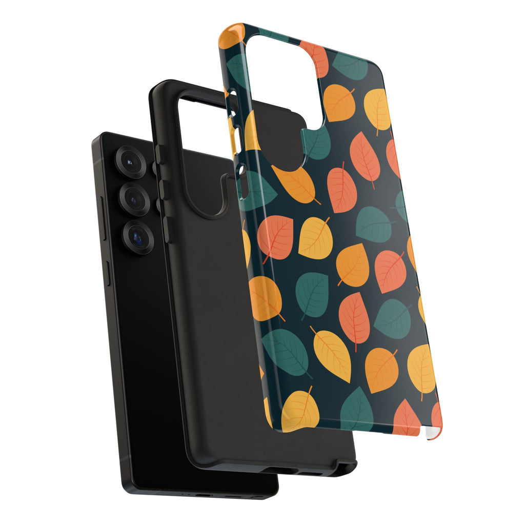 Autumn Leaves Phone Case - Protective Cell Phone Cover, Fall Aesthetic, Nature Lover Gift, Seasonal Accessories, Eco-Friendly Case