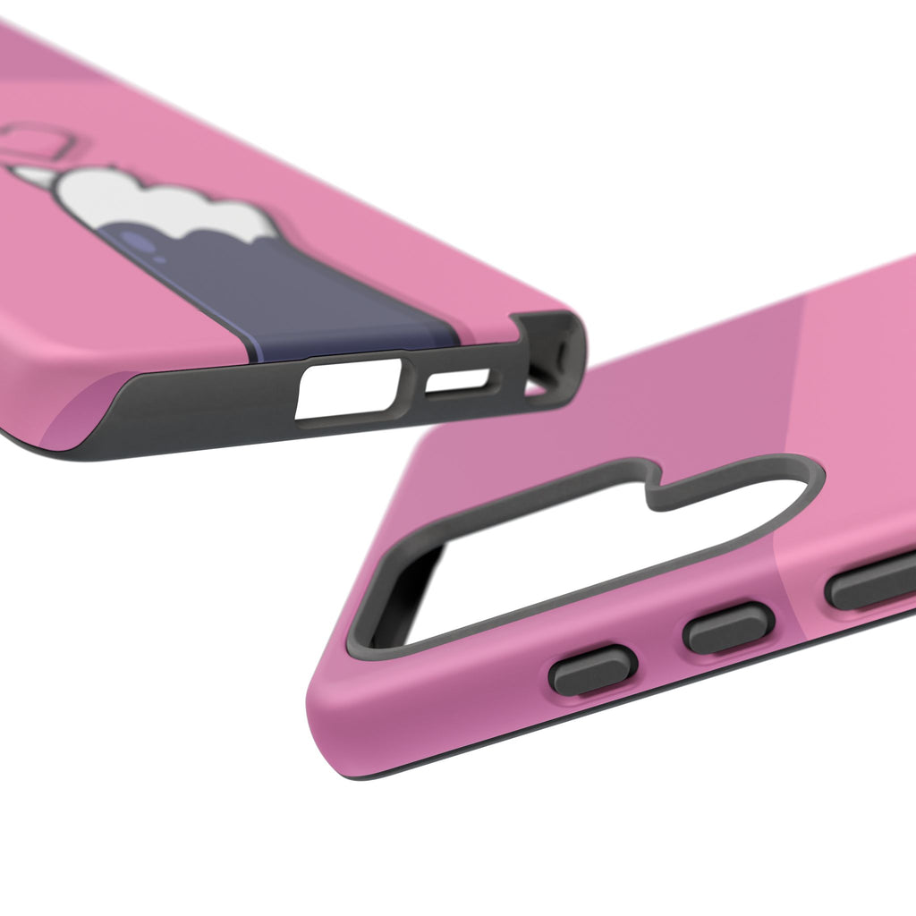 Cute Cat Paw Phone Case, Playful Pet Lover Gift, Animal Print Phone Cover, Heart Design Case, Fun Feminine Case, Kawaii Style