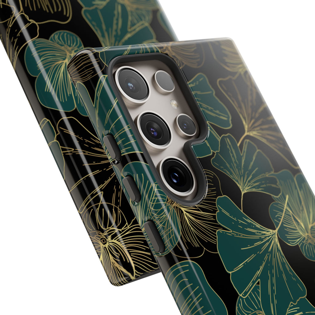 Floral Phone Case - Tough Cases, Protective Cover, Stylish Accessory, Gift for Her, Nature-Inspired Design