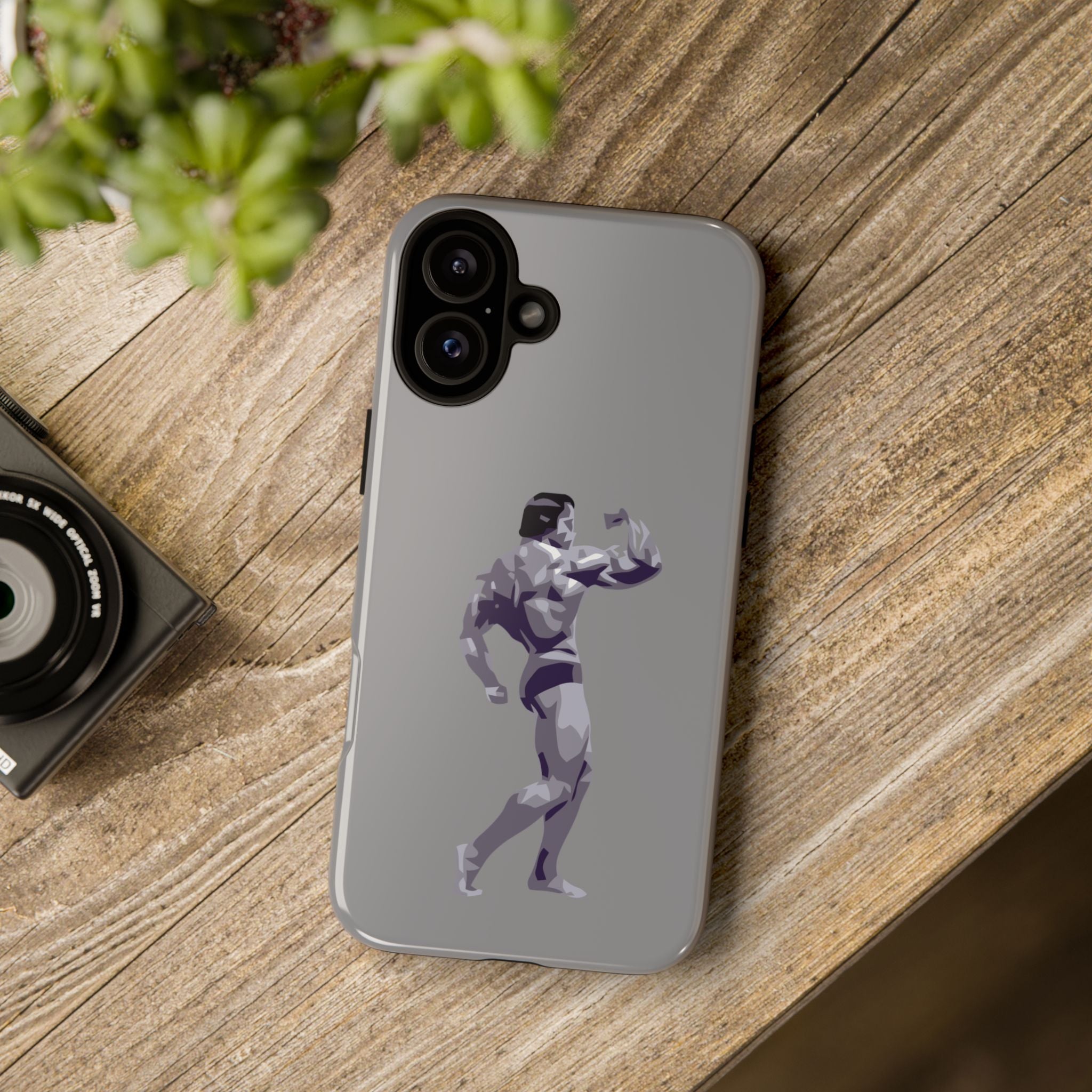Muscle Man Phone Case - Tough Cases, Martial Arts Gift, Gym Lover Accessories, Inspirational Phone Cover, Unique Tech Gift