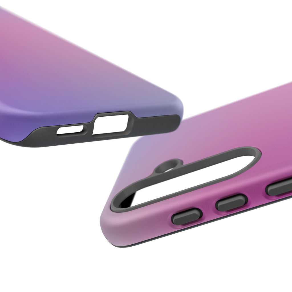 Stylish Phone Case, Tough Phone Cover, Gradient Phone Protector, Customizable Phone Shell, Durable Phone Accessory