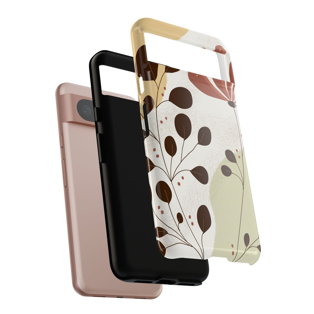 Floral Phone Case - Stylish Tough Cases for Women, Trendy Phone Cover, Gift for Her, Birthday Present, Everyday Use