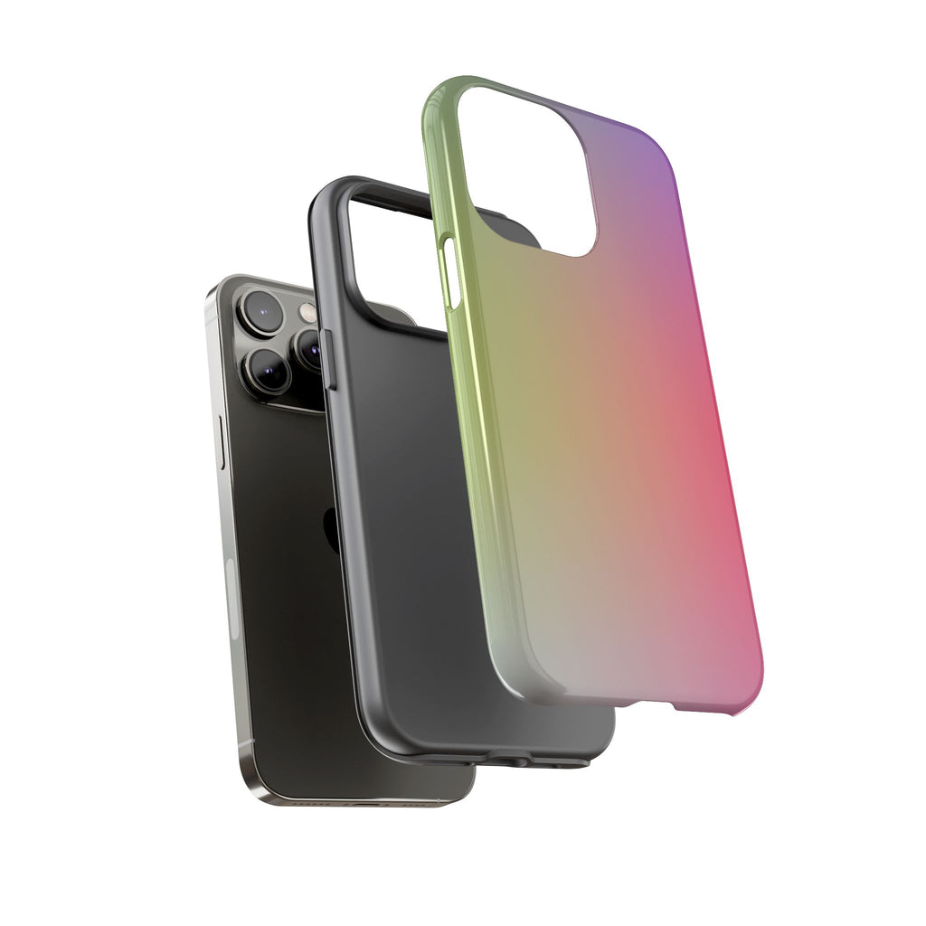 Gradient Phone Case, Tough Cases, Colorful Tech Accessory, Modern Phone Protection, Trendy Gift for Friends, Birthday, Holidays
