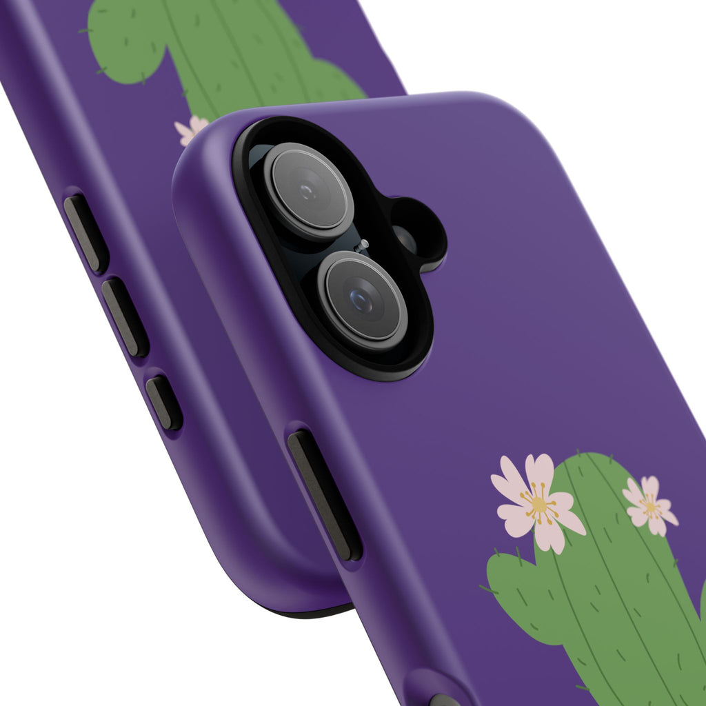 Cactus Phone Case, Tough Cases, Cute Floral, Trending Design, Unique Gift, Phone Accessories, Summer Vibe, Nature Lover