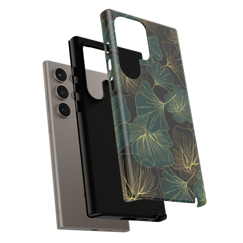 Floral Phone Case - Tough Cases, Protective Cover, Stylish Accessory, Gift for Her, Nature-Inspired Design