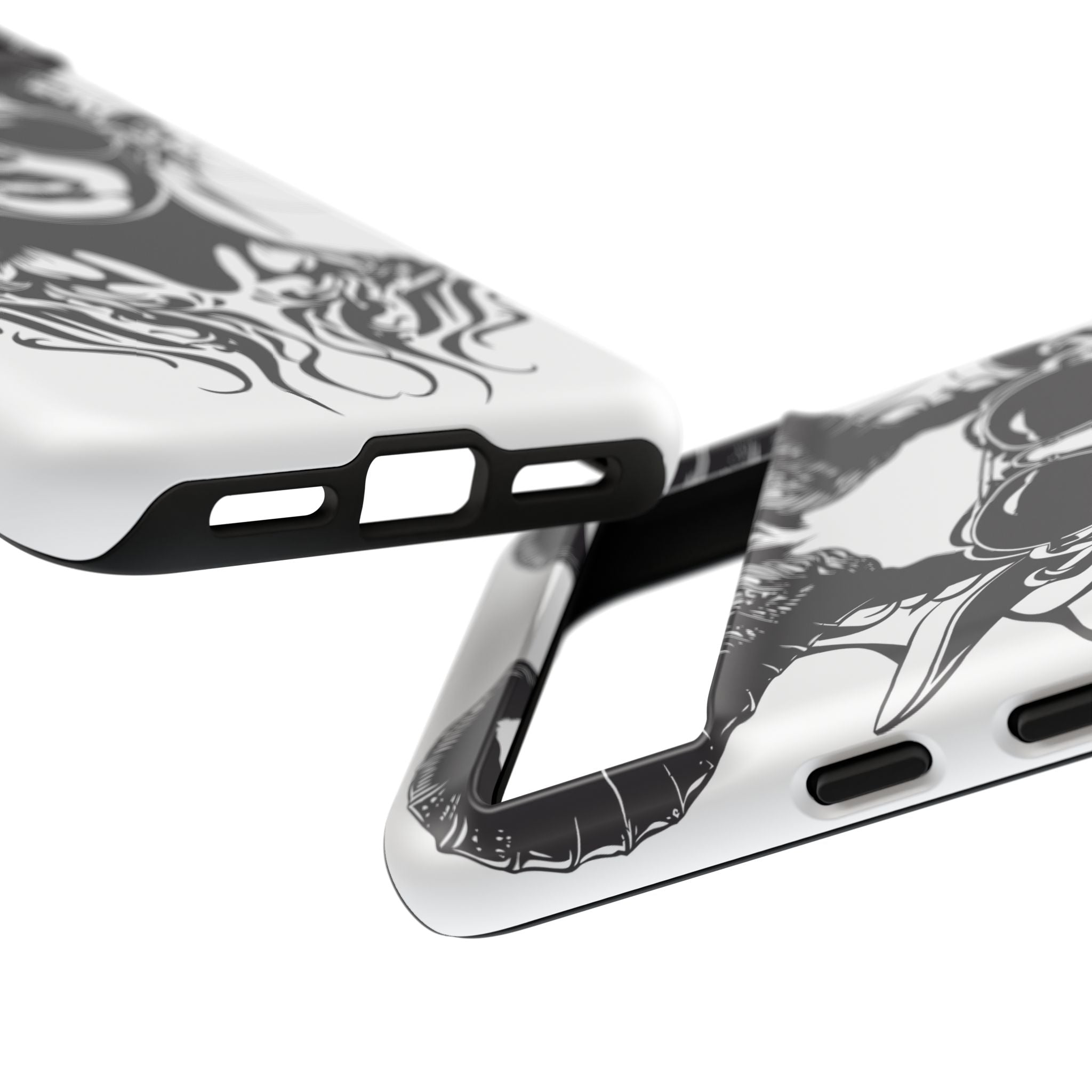 Tough Cases: Stylish Phone Case with Edgy Design, Protective Cover, Gift for Her, Trendy Accessories, Unique Art, Holiday Present