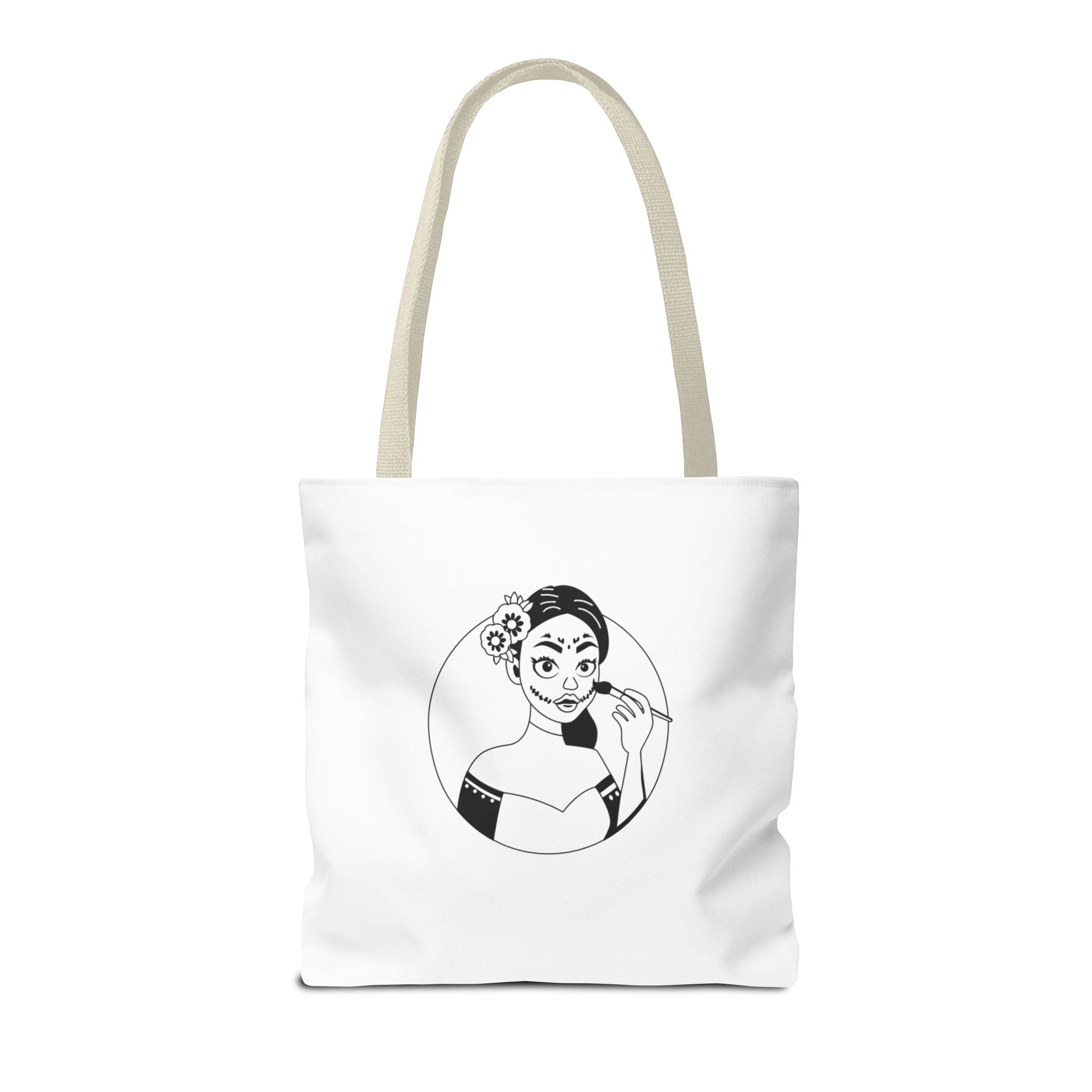 English White "I Like No One" – Anti-Social Tote