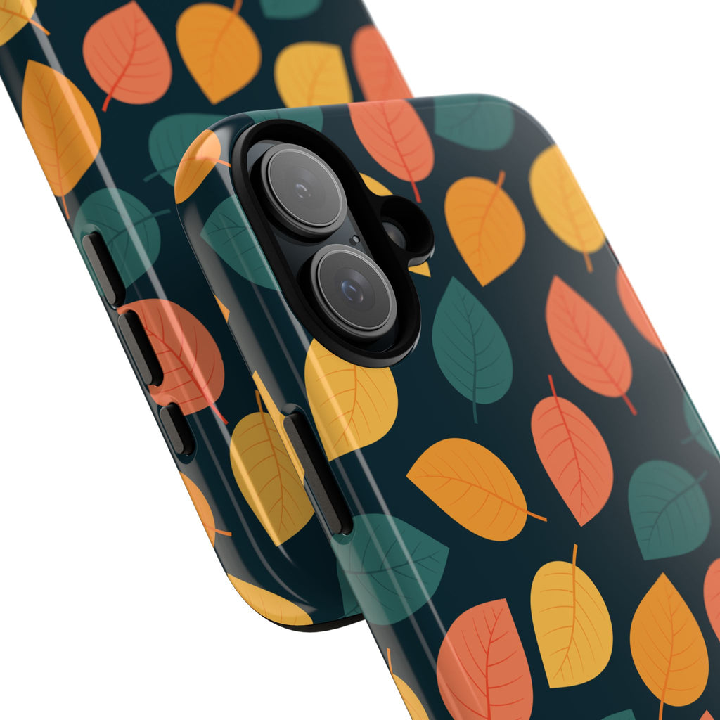 Autumn Leaves Phone Case - Protective Cell Phone Cover, Fall Aesthetic, Nature Lover Gift, Seasonal Accessories, Eco-Friendly Case