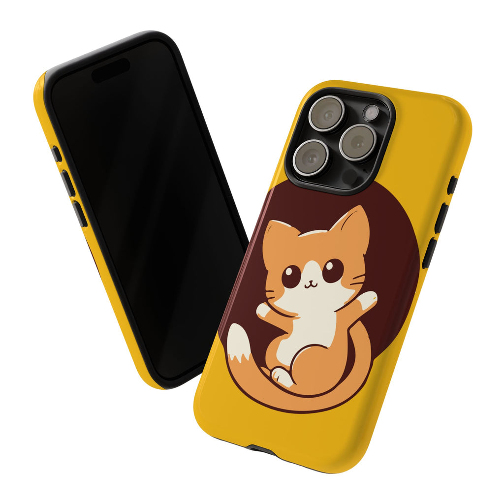 Cute Cat Phone Case | Tough Cases for Cat Lovers, Animal Design, Fun Gift, Unique Case, Durable Protection