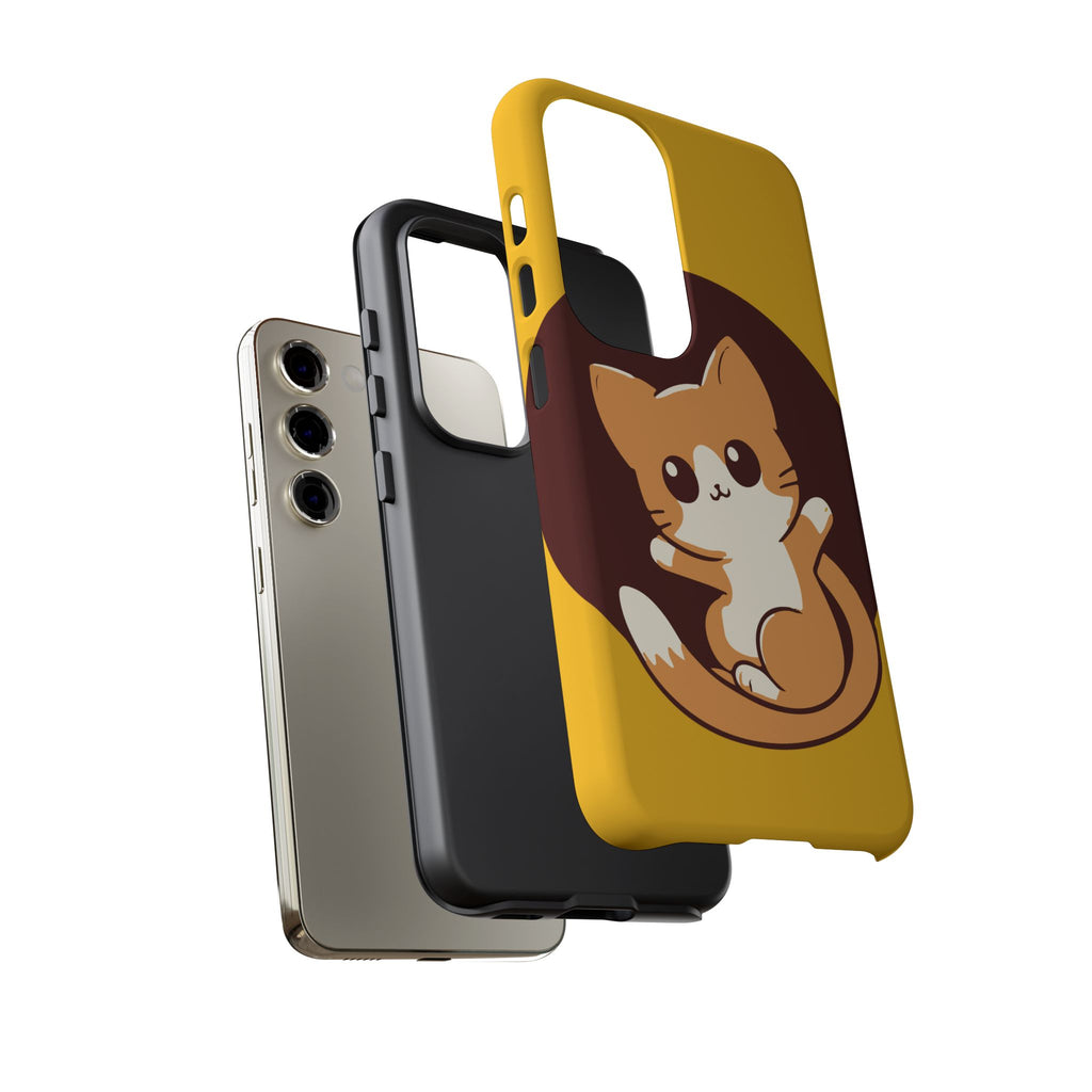 Cute Cat Phone Case | Tough Cases for Cat Lovers, Animal Design, Fun Gift, Unique Case, Durable Protection