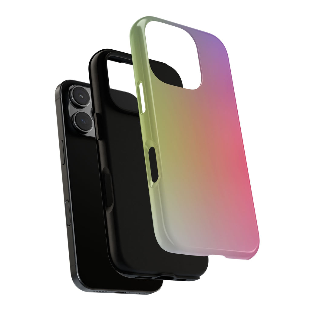 Gradient Phone Case, Tough Cases, Colorful Tech Accessory, Modern Phone Protection, Trendy Gift for Friends, Birthday, Holidays