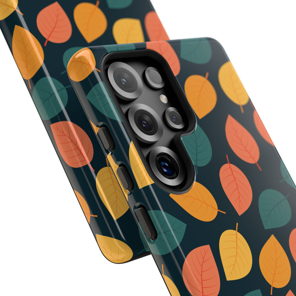 Autumn Leaves Phone Case - Protective Cell Phone Cover, Fall Aesthetic, Nature Lover Gift, Seasonal Accessories, Eco-Friendly Case