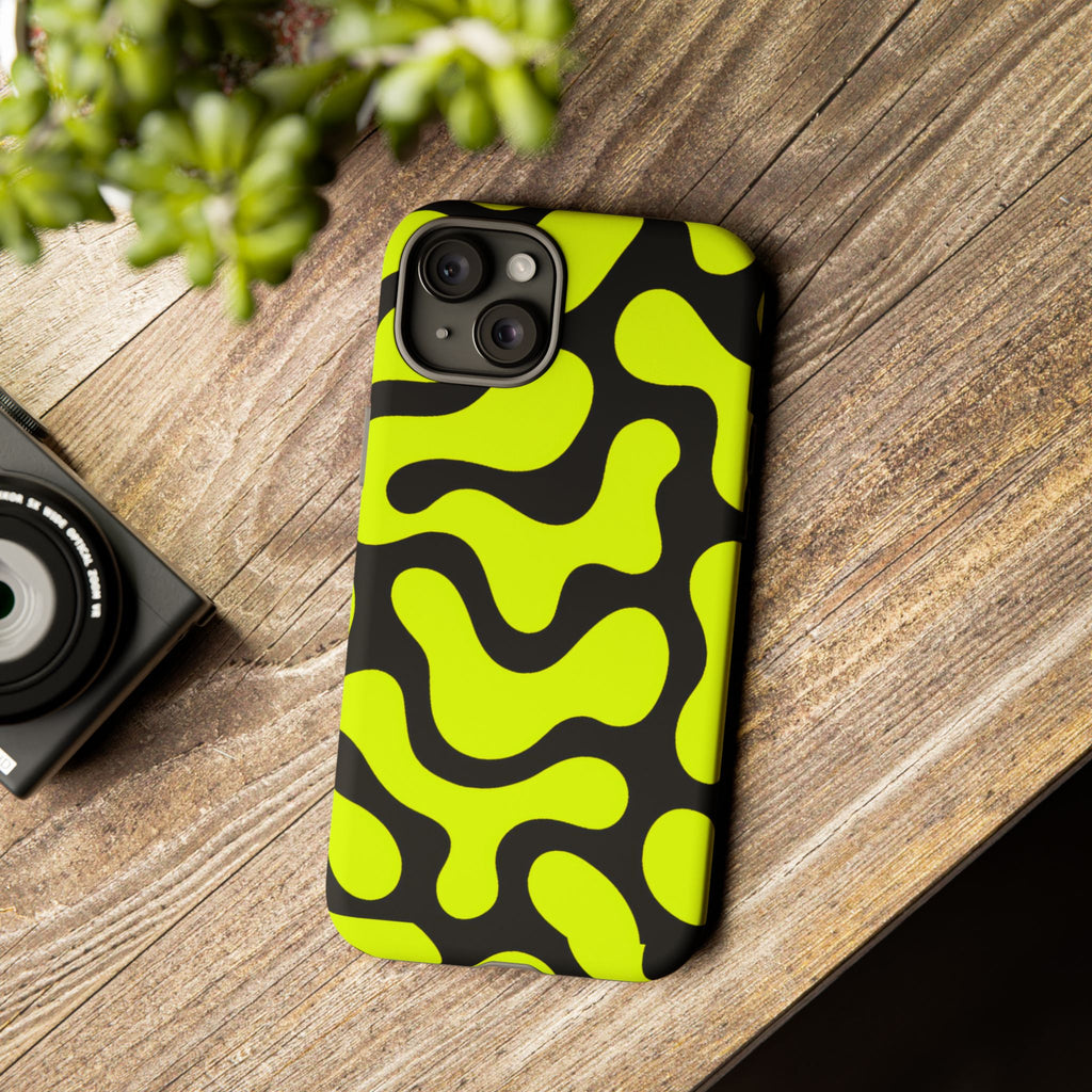 Bold Pattern Phone Case, Stylish Protective Cover, Unique Gift for Tech Lovers, Trendy Mobile Accessory, Rejuvenate Your Style